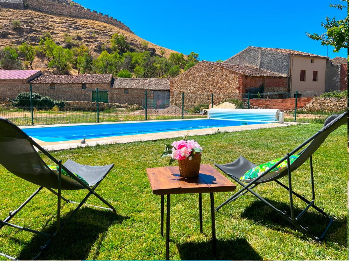 Hotel Rural La Huerta Montejo de la Vega de la Serrezuela ภายนอก รูปภาพ